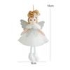 Soft Wings Angel Girl Pendant Cartoon Christmas Tree Hanging Decoration  New Year Festival Gifts