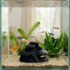 Realistic Texture Fish Tank Rockery Ornaments 3D Printing Fish Hiding Cave  Fish Tank Decoration