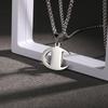 Men's Titanium Steel Hip Hop Pendant Necklace - Trendy, Non-fading Street Style