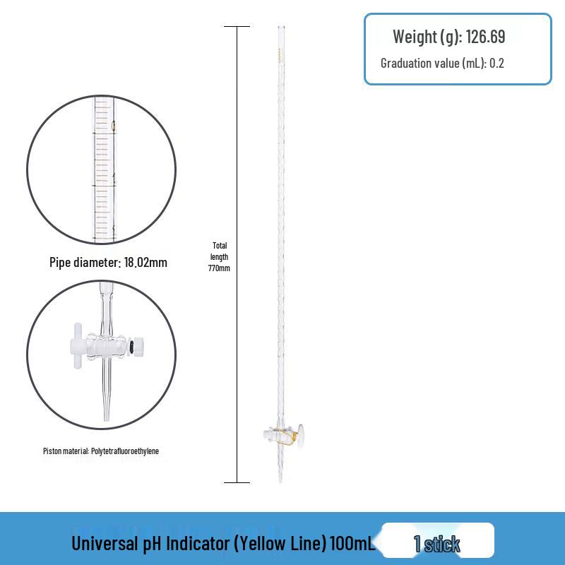 Jun Ding Ying PTFE Acid-Base Burette