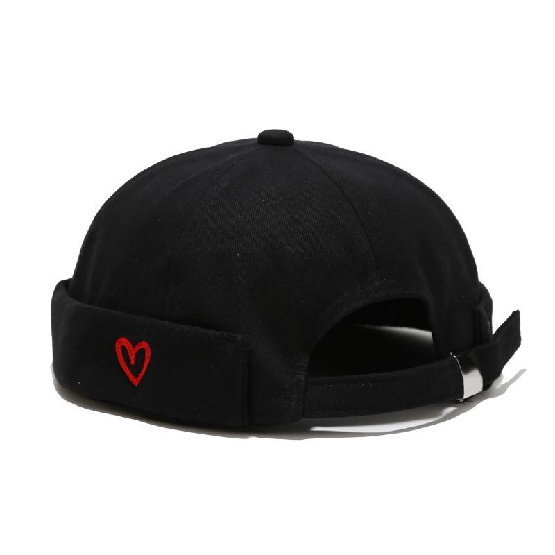 Heart-Shaped Melon Skin Women's Trendy Retro Casual Painter Hat