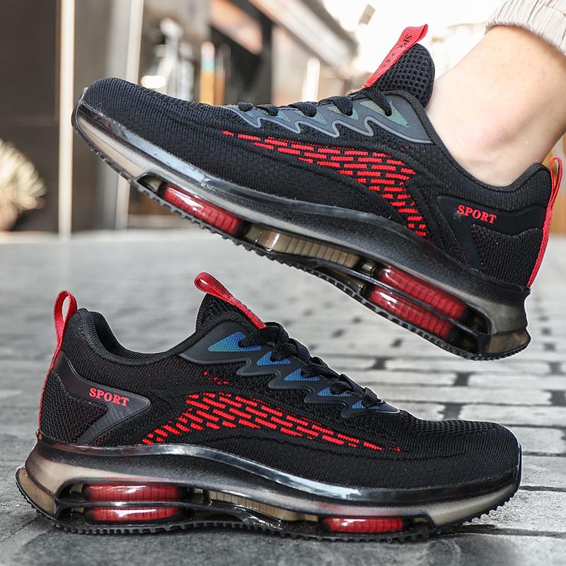 Fashion Men Running Shoes Anti Slip Hot Selling Sneakers Low-priced Practical Outdoor Tennis Training Shoes Plus Size Work Shoes