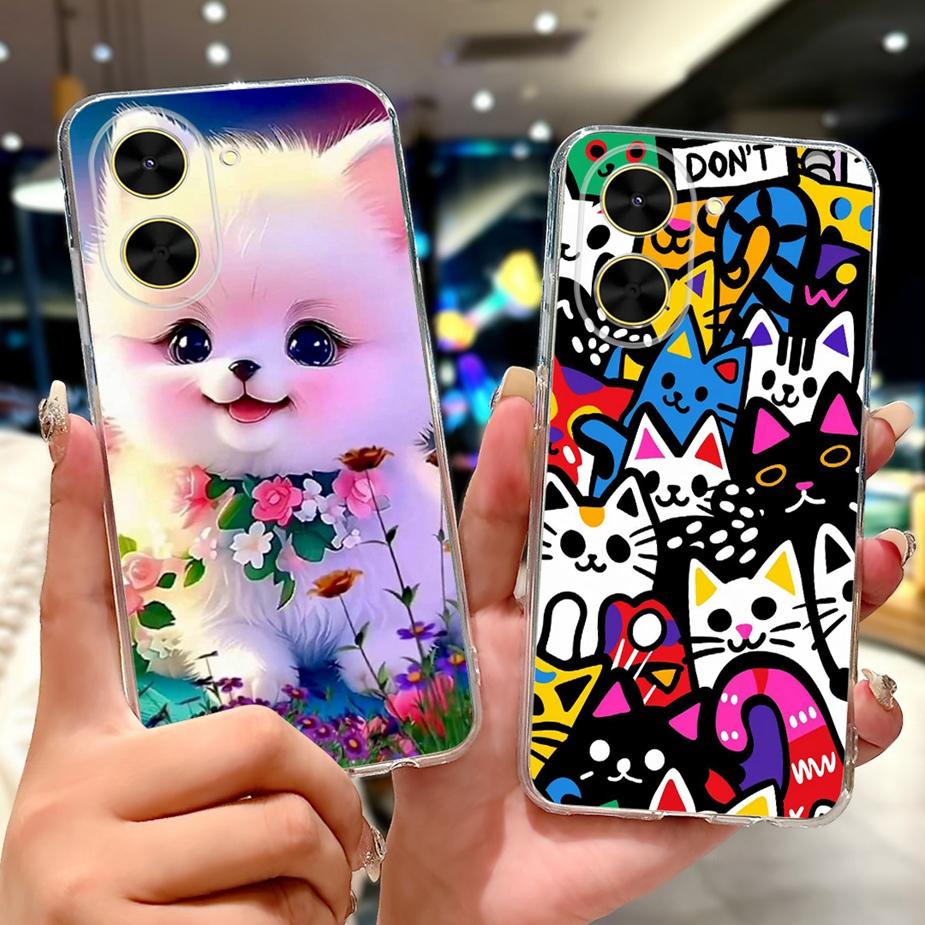 For Xiaomi Poco C71 Case Redmi A5 4G New Luxury Painted Cover Soft Silicone Phone Case For Xiaomi Redmi A5 RedmiA5 PocoC71 Shell