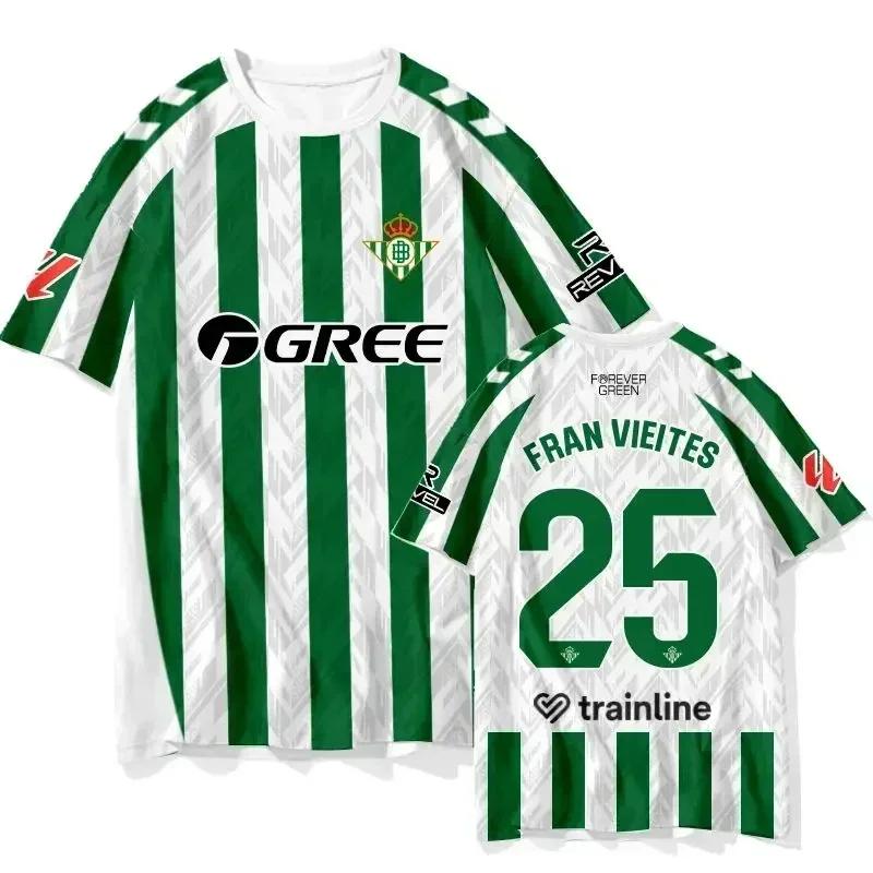 Nouveau T-shirt d'entraînement de football d'été Maillots Joueur Maillot de football Adultes Enfants Vêtements de sport Hauts à séchage rapide T-shirts décontractés Y2K