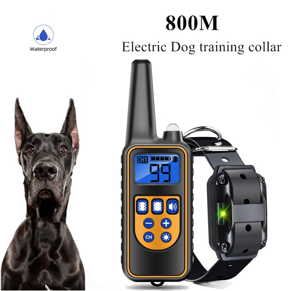 Hundetrainingshalsband Mit Walkie-Talkie Fernbedienung Entfernung Bis Zu 1000m Für 2 Hunde P 24