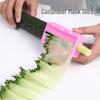 Large Green Cucumber-Shaped Beauty Tool for Face Mask Application