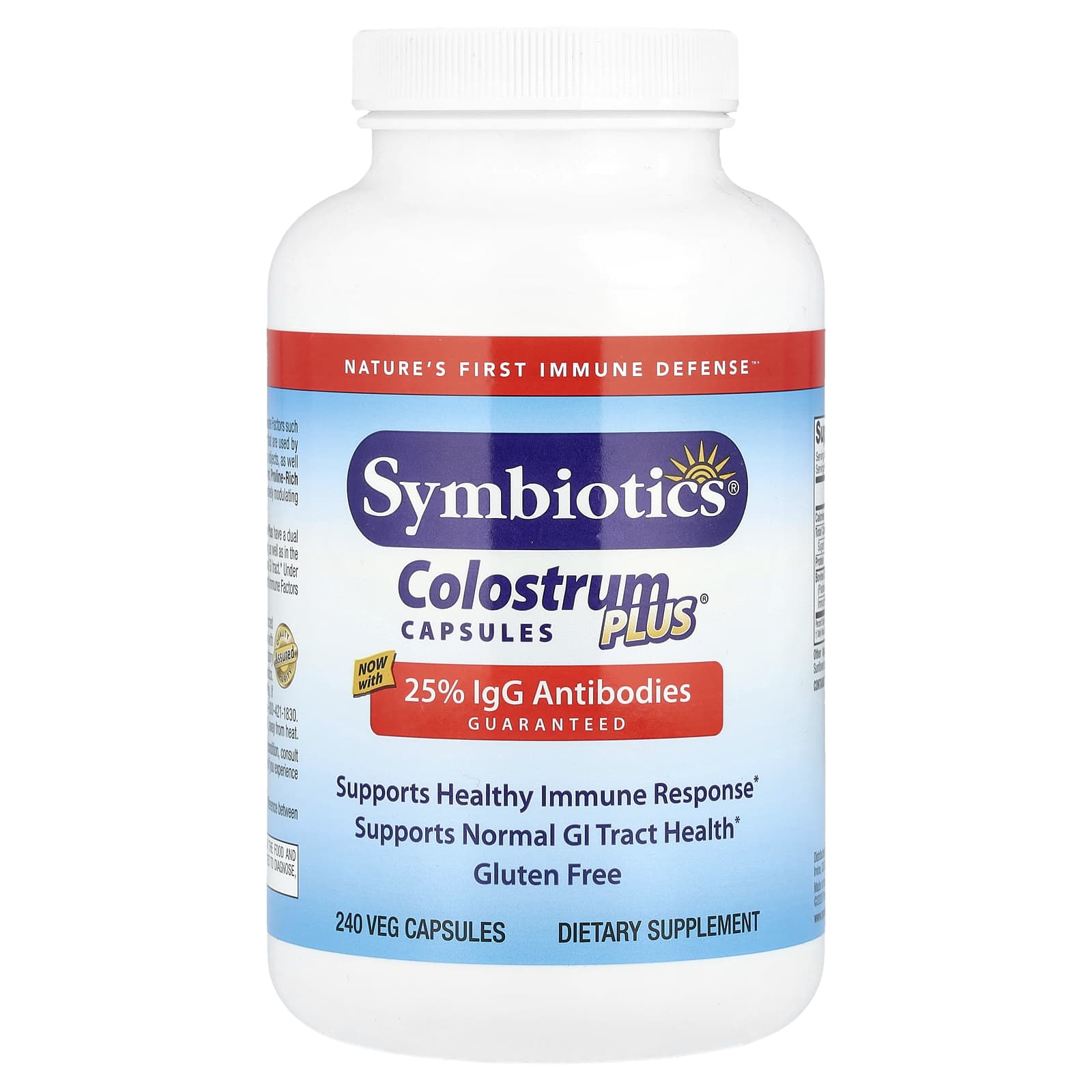 

Colostrum Plus, 240 Veggie Capsules