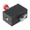 Aluminum Alloy Slide Displacement Stage Manual Precision Stage Brass Sliding Structure Compact Size 60*38*28mm