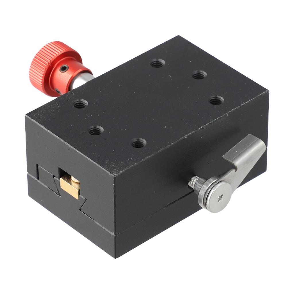 Aluminum Alloy Slide Displacement Stage Manual Precision Stage Brass Sliding Structure Compact Size 60*38*28mm