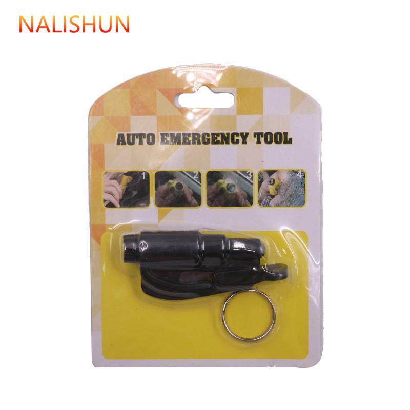 Kompakter Auto-Sicherheitshammer: Tragbarer lebensrettender Schlüsselanhänger mit Fensterbrecher zur praktischen Aufbewahrung und einfachen Verwendung.