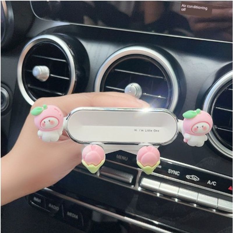 Car Phone Holder Cartoon 2026 Model Car Air Vent Phone Navigation Fixed Support Bracket