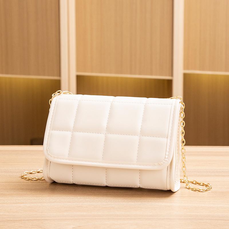 Bag Women's Casual Fashion One Shoulder Crossbody Chain Small Square Bag New Bag Cover Women's Bag