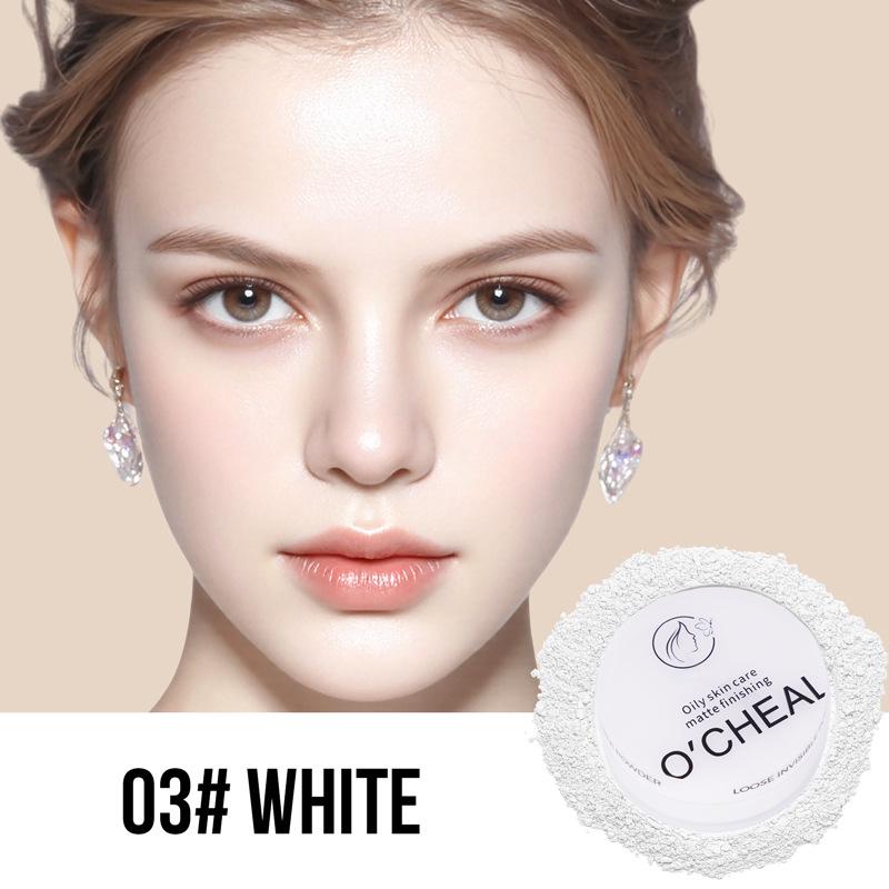 OCHEAK Honey Soft Focus Loose Powder - Natural, Long-lasting Makeup Setting with Invisible Pores and Contouring Effect