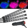 36 LED Car Atmosphere Lamp Automotive Ambient Interior Decorative Lights Remote/Voice Control Decoration Accessories