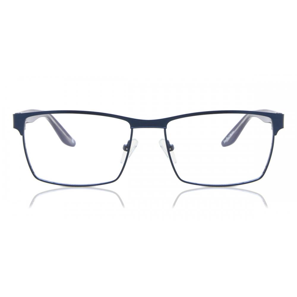 

Full Rim Rectangle Matte Blue Smartbuy Collection Menning 881a Fashion Men Eyeglasses Matte Blue/57-17-145
