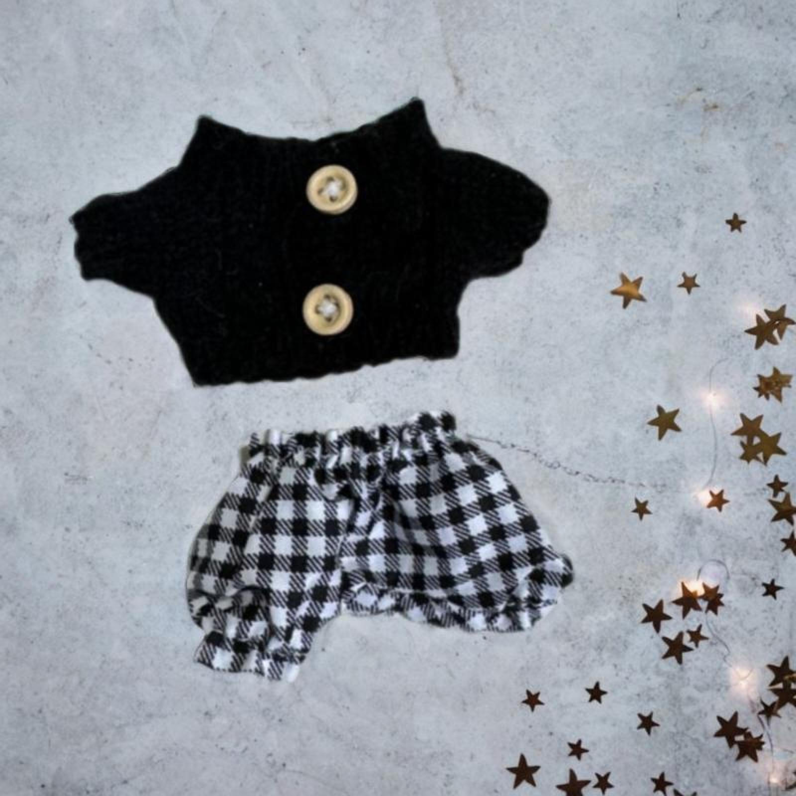 

Комплект одежды для кукол 17 см со свитером и штанами для плюшевых кукол twist button