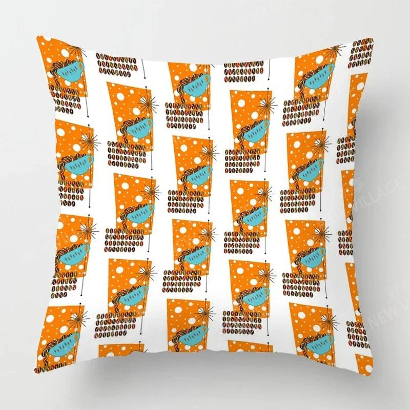 Nordic Fall Home Decor Autumn Throw Pillow Case Sofa Cushion Cover Modern