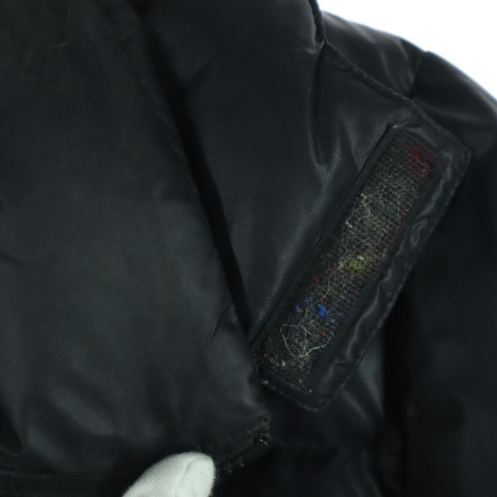 AVIREX VARSITY Long sleeve Down jacket L black Men's Used