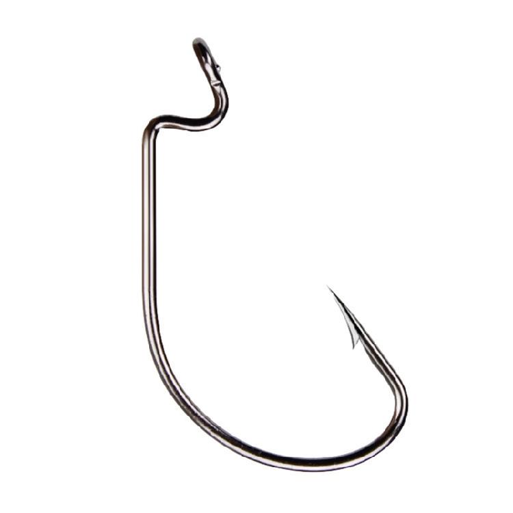 50Pcs Baits Jig Fishes Hook Replacement High Carbon Steel Hook with Plastic Box Worm Soft Baits Jig Fishes Hook