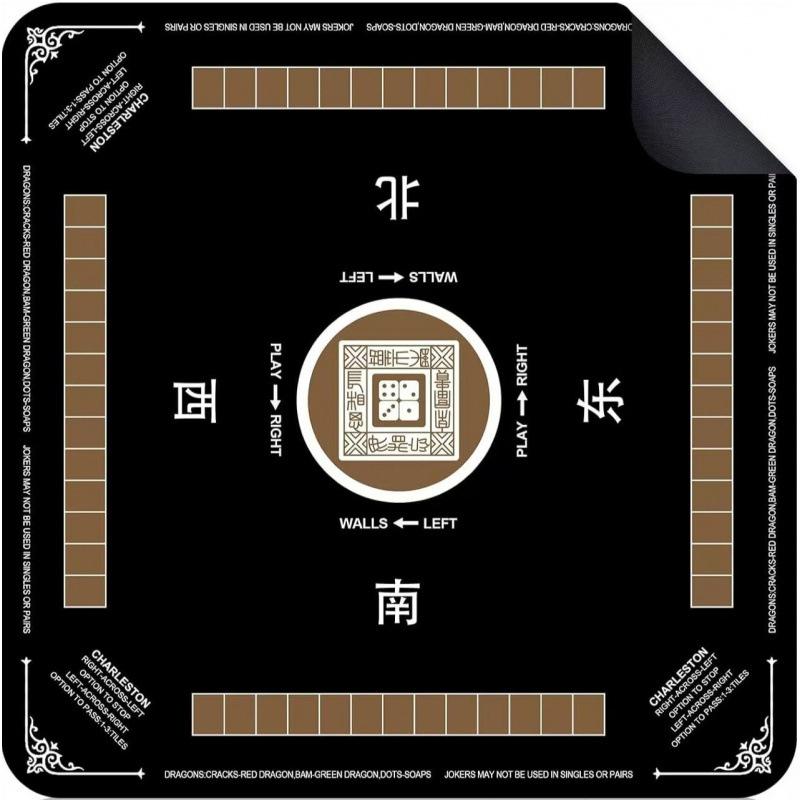 80x80 см Большой коврик Противошумный Коврик для настольных игр Диатомовая земля Скользкий Аксессуар Скатерть для домашней игровой вечеринки
