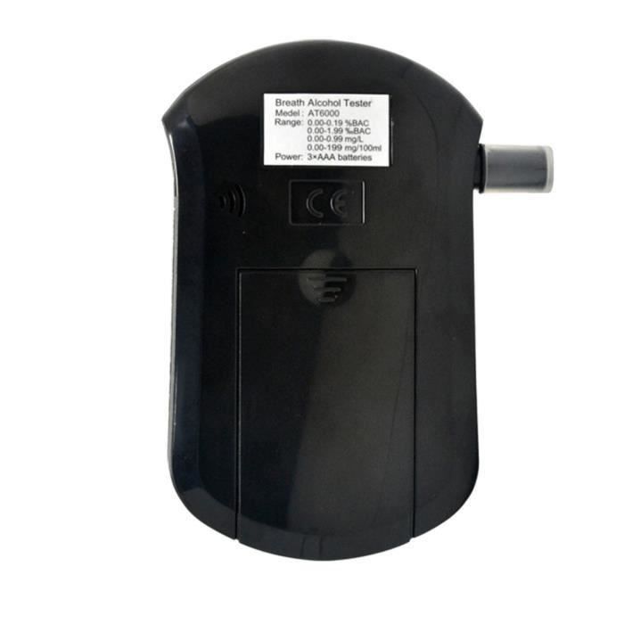 A Portable LCD Screen Security Blowing Alcohol Tester Breathalyzer Sobriety the Alcohol At the Wheel Analyzer detectorYW3858