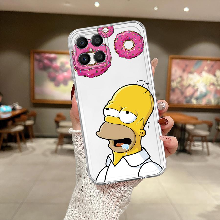 Милый Чехол The S-simpsons для Honor X9a X9b 90 Lite X8 X8b X8a X7b Мягкая Крышка для Телефона