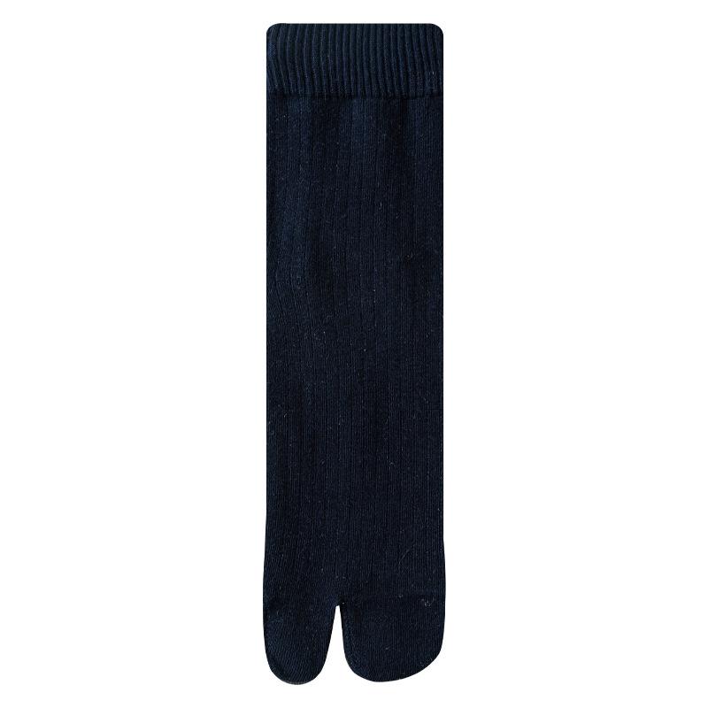 Split-toe Socks - Men's Mid-calf Socks - Cotton Socks - Anti-bacterial and Odor-resistant - High-calf Two-toe Socks - Long Socks