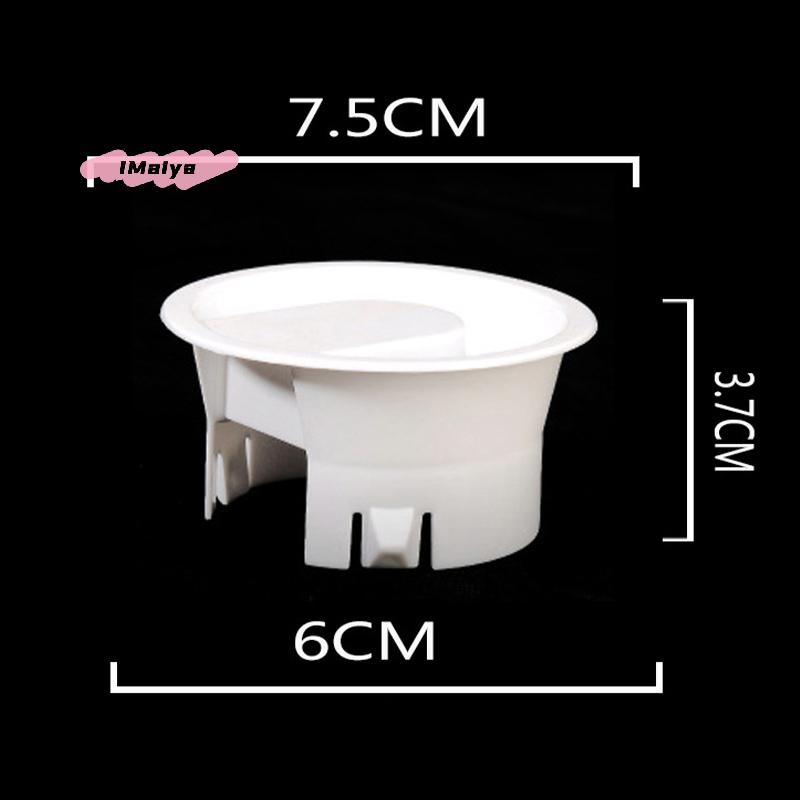 M-1/2pz 7,5CM Tappi Coperchi Nuovi Tappi in Plastica Antipolvere Tappi per Bottiglia Tappi Ermetici per Caraffa d'Acqua in Vetro Brocca da Bistro