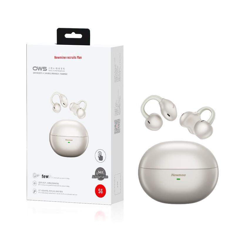 Newman S6 Pro Ear-Clip Bluetooth Translator Headset