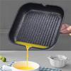 Grill Pan Aluminium For Stove Tops Non-Stick Marble Coating Aluminum Induction Steak Pan With Pour Spout