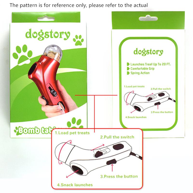 Lansator de catapulte pentru gustare pentru câini Lansator de tratare pentru câini pentru pisici Hrănitor pentru gustări Catapult pentru animale de companie Jucării de dresaj interactiv Jucării de plajă în aer liber