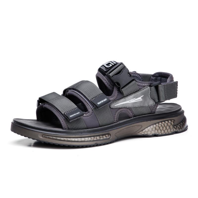 Sandals Men's 2024 Summer New Trendy Versatile Casual Outdoor Driving Soft-soled Non-slip Beach Shoes