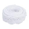 1pcs 20 Yards Length Cotton Lace Trim 2cm Width Scalloped Lace Edge  For Curtain Decoration