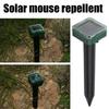 4-20Pcs Solar Animal Repellant Waterproof Ultrasonic Mouse Rat Repellant Anti-Corrosion Repellent Device For Snake Mouse Mole