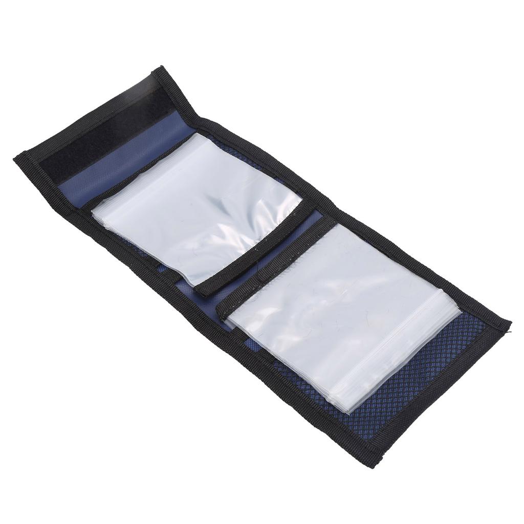 10 Pockets Fly Fishing  er Wallet Case for Tippet Storage Bag Fly Fishing Accessories