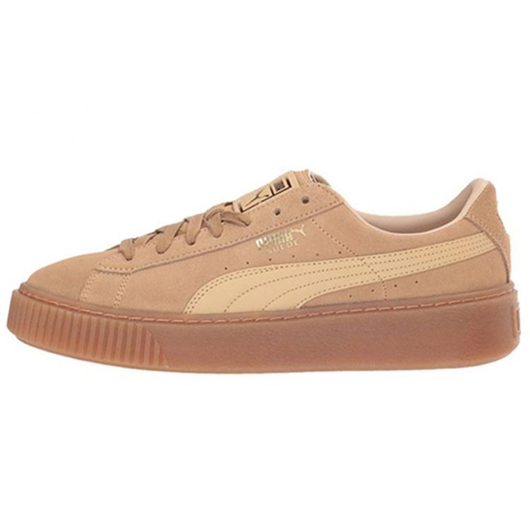 (WMNS) PUMA Suede Platform Brown Women s 363559-03 EU 35.5
