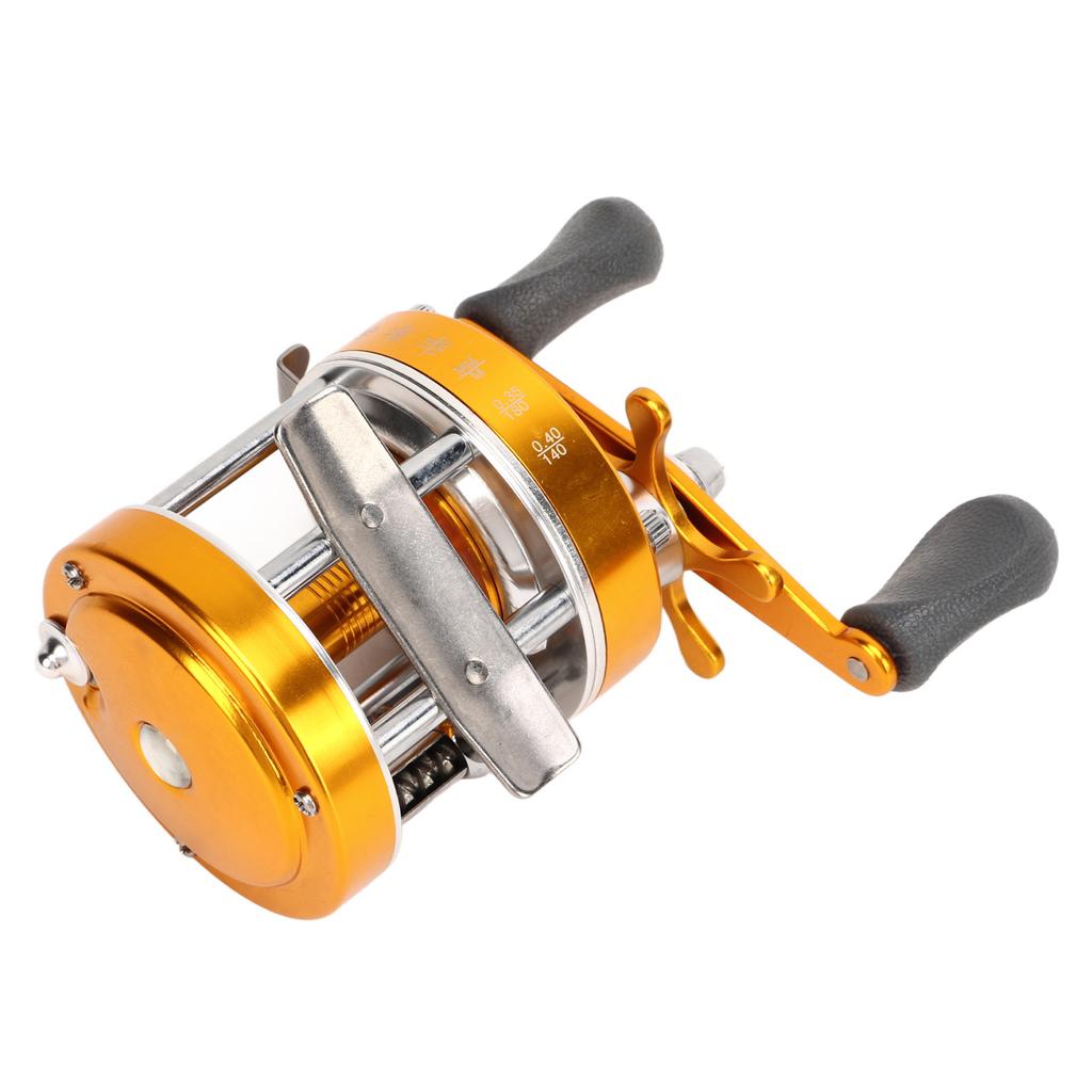 Metal Fishing Reel Soft Grip Powerful All Metal Fishing Lure Reel for Inshore Boat Freshwater
