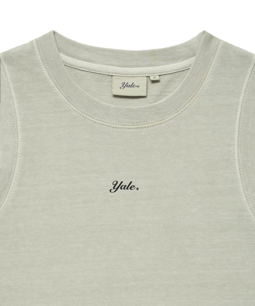 YALE Women'S Pigment Crop Sleeveless_Ivory