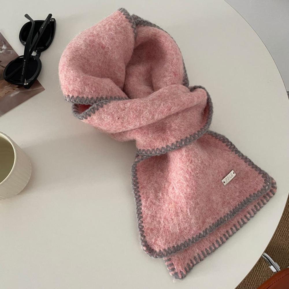 Soft Winter Cashmere Scarf Winter Warm Motorcycle Scarf Advanced Thermal Neck Warmer  Autumn Winter
