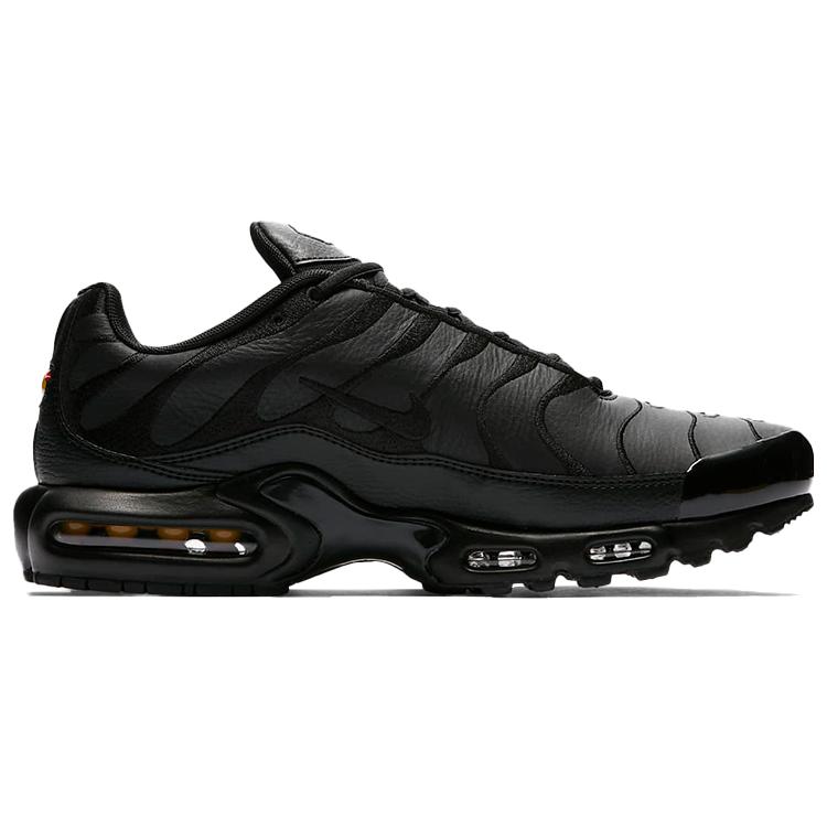 Nike Air Max Plus Triple Black Leather AJ2029-001