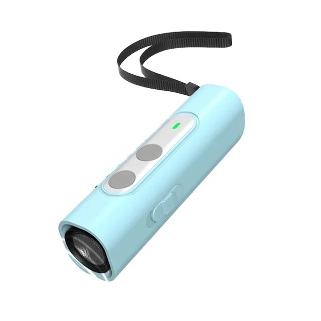 Ultraschall-Haustier-Hundevertreiber, Anti-Bell-Stopp-Bell-Trainingsgerät, Hochleistungs-Hundetrainingsabwehrmittel mit wiederaufladbarem USB-Anschluss