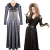 Bellatrix Harry Potter Lestrange Cos Retro Schwarze Königin Cosplay Vintage Outfit