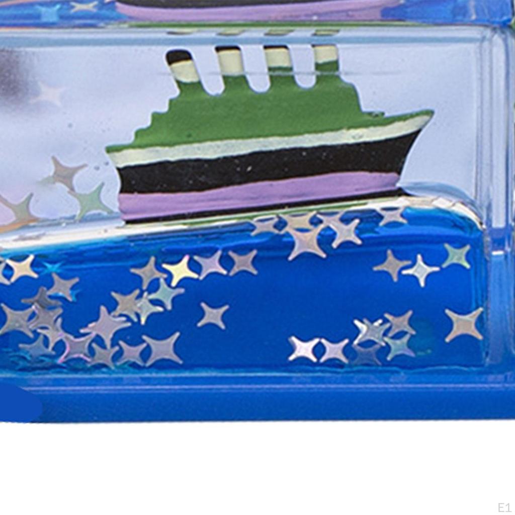 Akrylová tekutina Tekutá Dekorace Hračka Kreativní Dárek Jemná Ozdoba, Stolní Dekorace pro