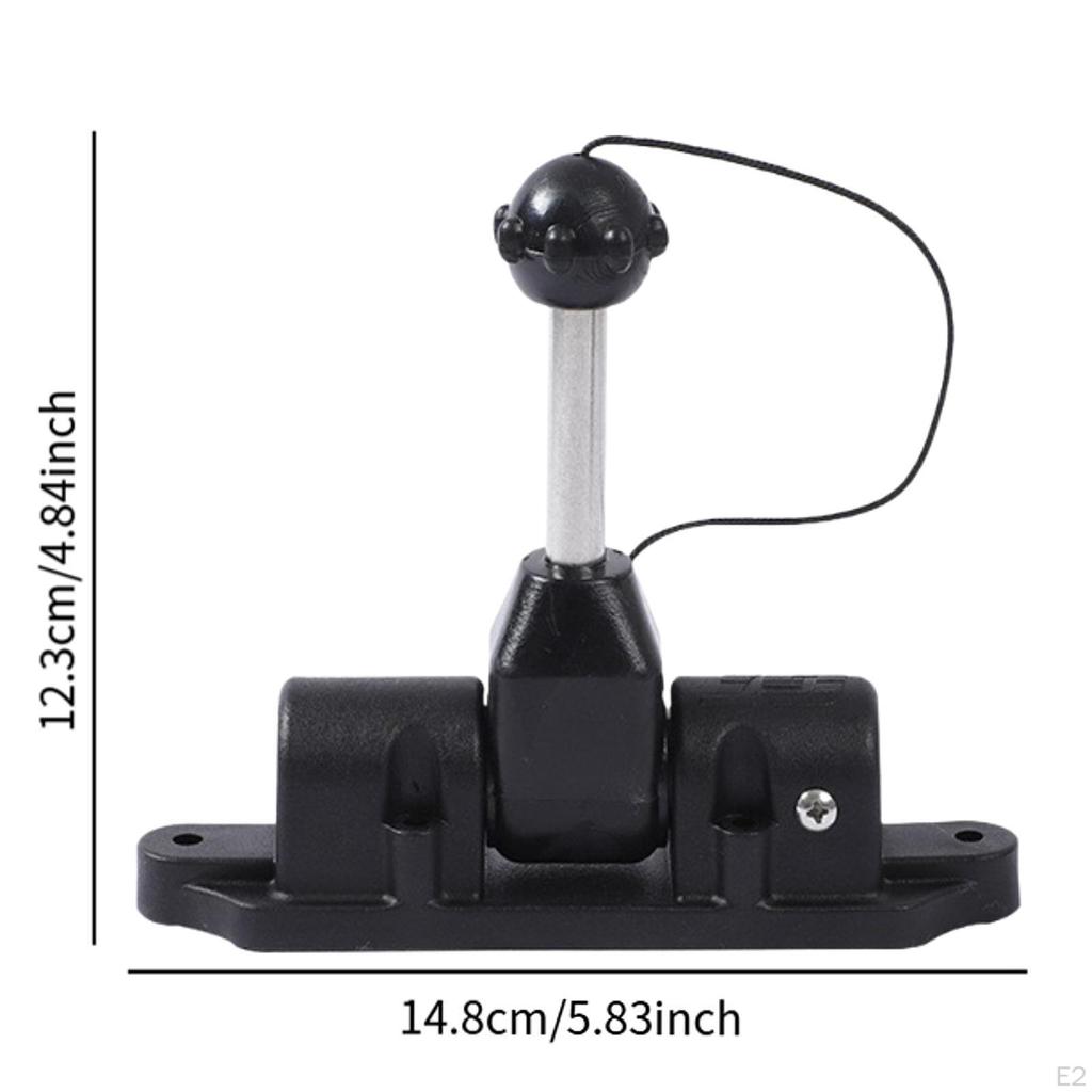 Oar Holder Paddle Lock Patch Rotating Easy Installation Support for