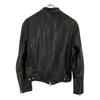 EMMETI GIAPPONE-078 JURI Black Lambskin Single Rider Jacket Jacket 46 blackUsed
