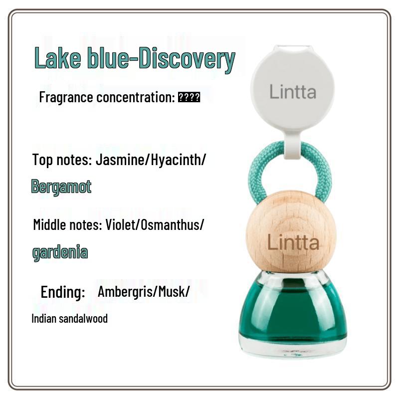 Long-lasting Car Pendant Air Freshener - Premium Fragrance Essential Oil for Interiors
