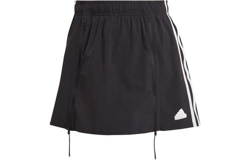 adidas Dance All-Gender Woven Skirt Three-stripe Color Matching Casual Skirt XL чёрный