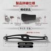 Used Reel parts bait reel handle for left and right use Shimano Daiwa Daiwa Abu Garcia EVA knob Aluminum alloy crank Custom parts Replacement 100mm