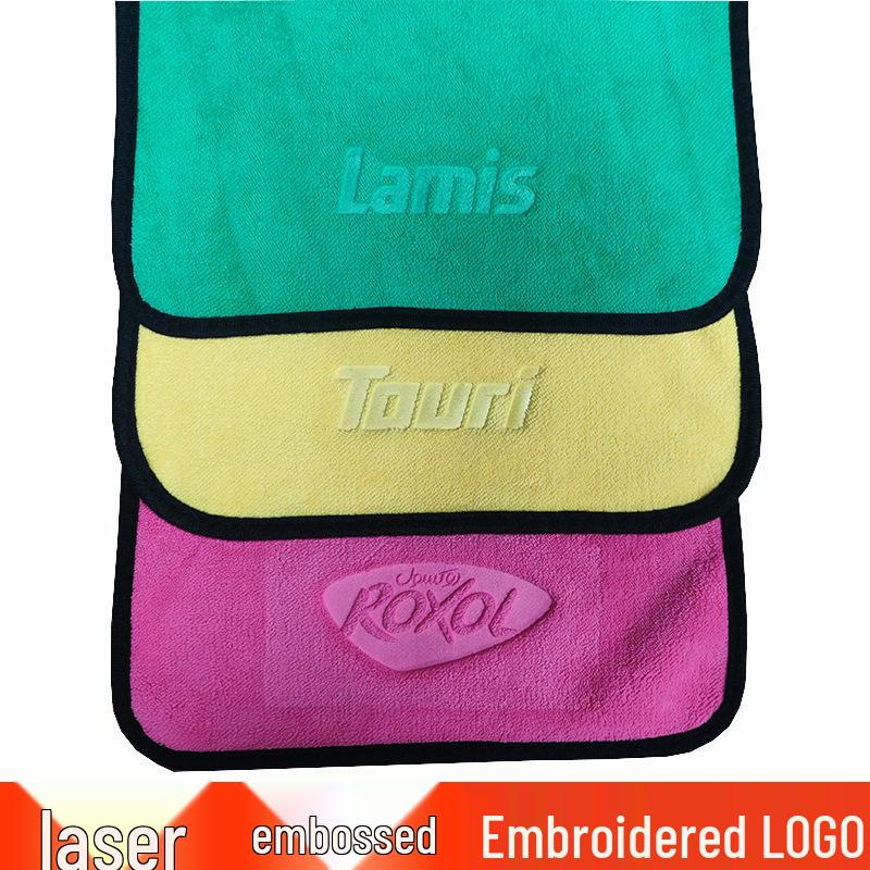 Car Glass Wiping Cloth - Absorbent Towel for Interior & Exterior Wash, Large Size