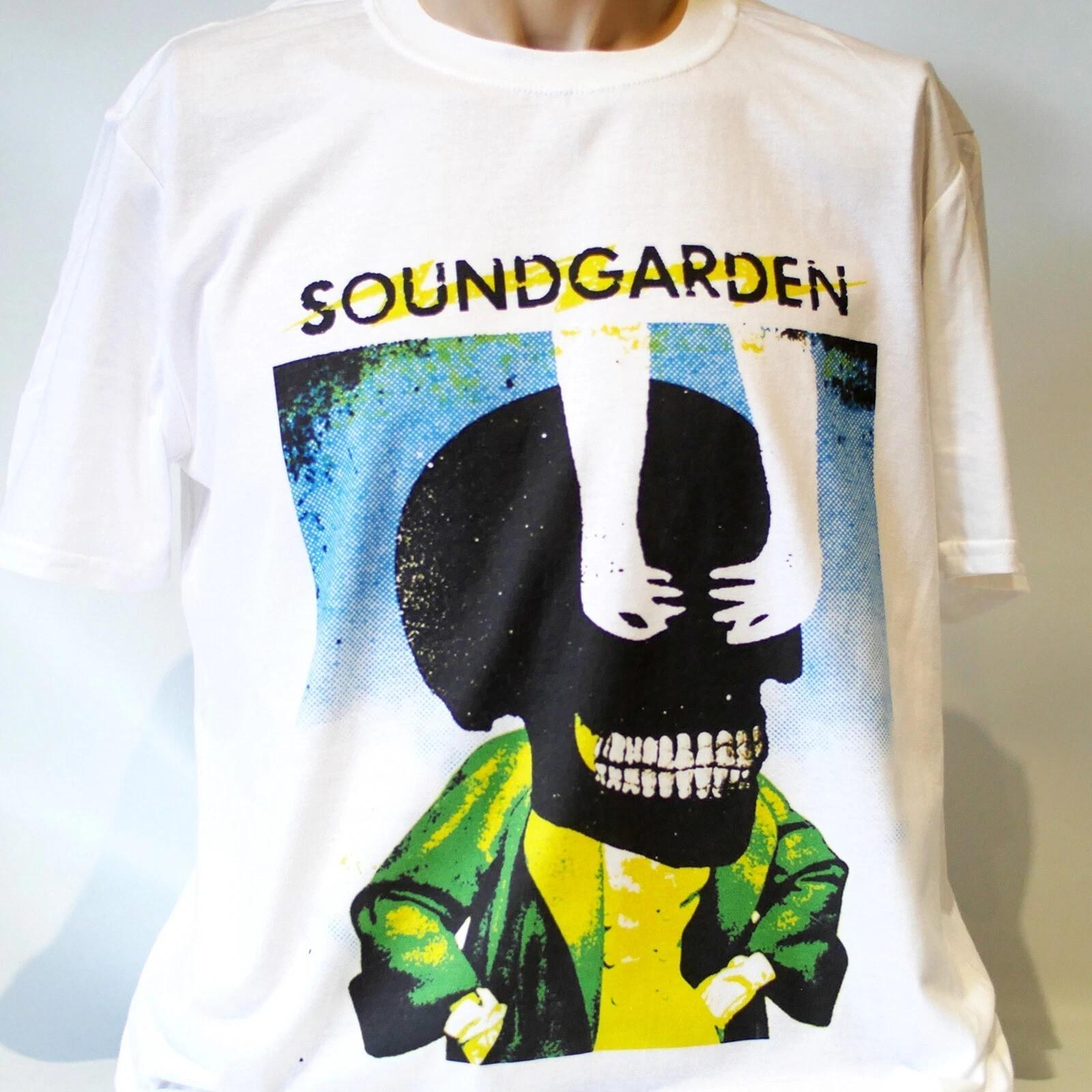 Soundgarden Grunge Punk Rock Metal White S to 5XL Tee Shirt VK422 XXXXL